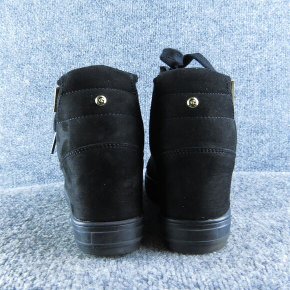 GUESS‎ Women's WGLinked2 Ankle Boots Black Textile Size 10M Gently Used 2025 - Picture 4 of 5